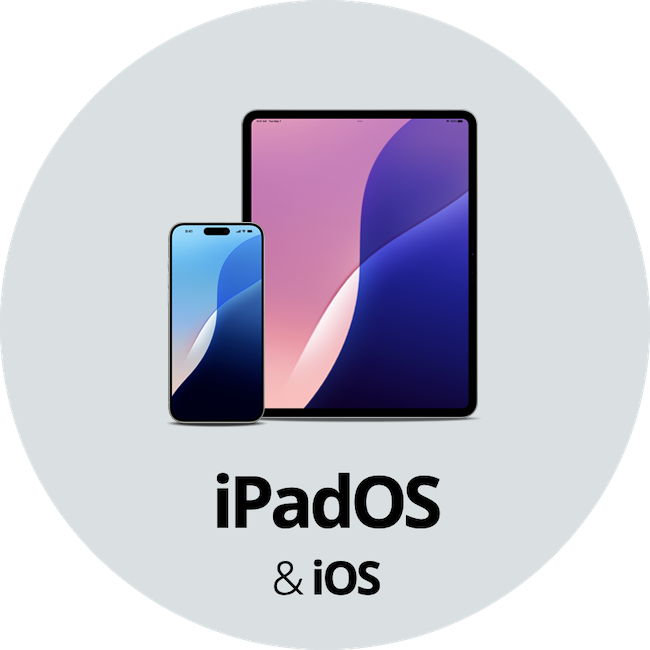 iPhone and iPad
